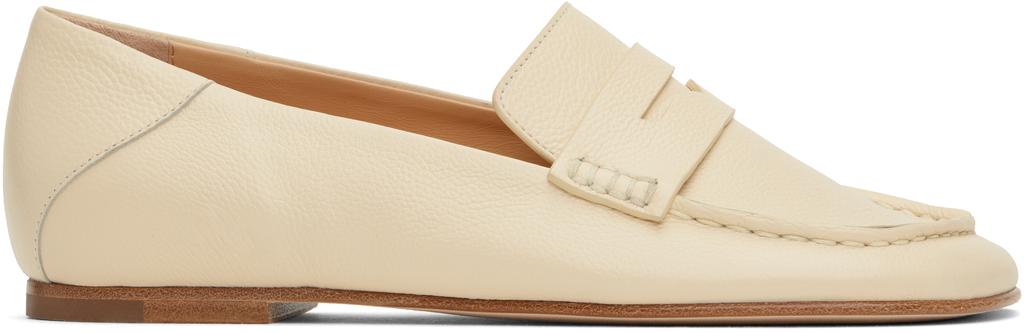Dear Frances Beige Drew Loafers