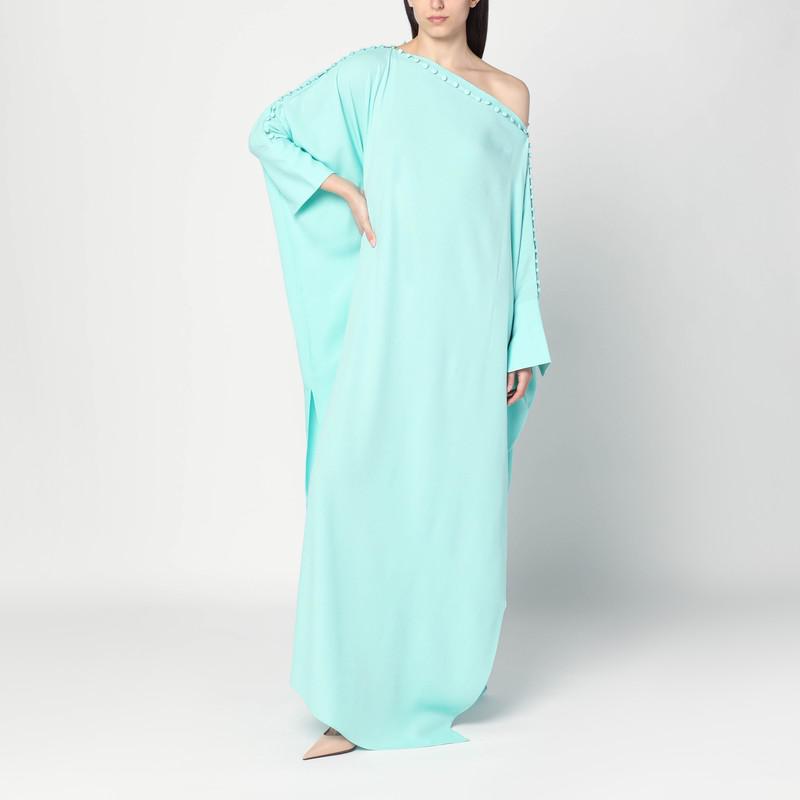 Taller Marmo Aqua blue Mila dress