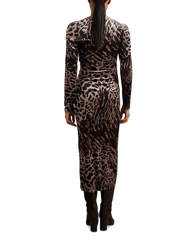 Briana Printed Velvet Dress  On Sale Now with Up to 40% Off | Discover  Exclusive Deals & Savings at BeyondStyle  Authentic REISS women|dress with  Limited-Time Discounts, Free Shipping, and Price