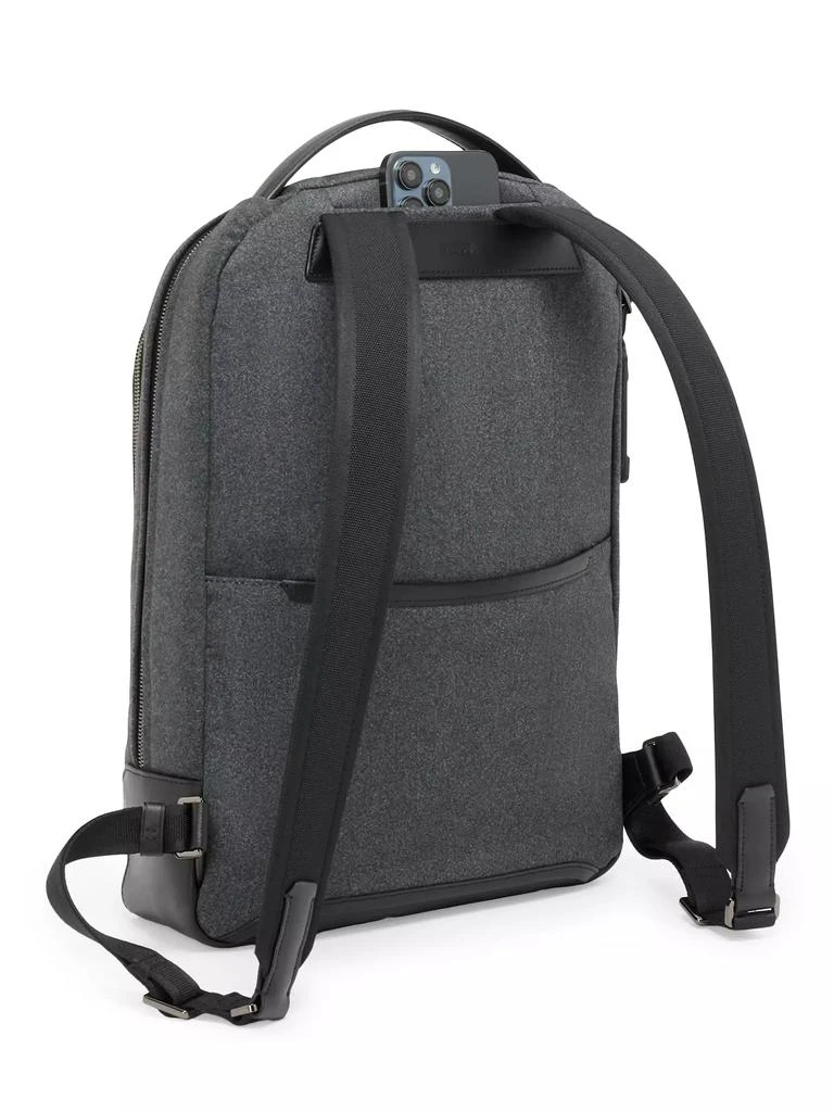 Tumi Harrison Bradner Nylon & Leather Backpack 4
