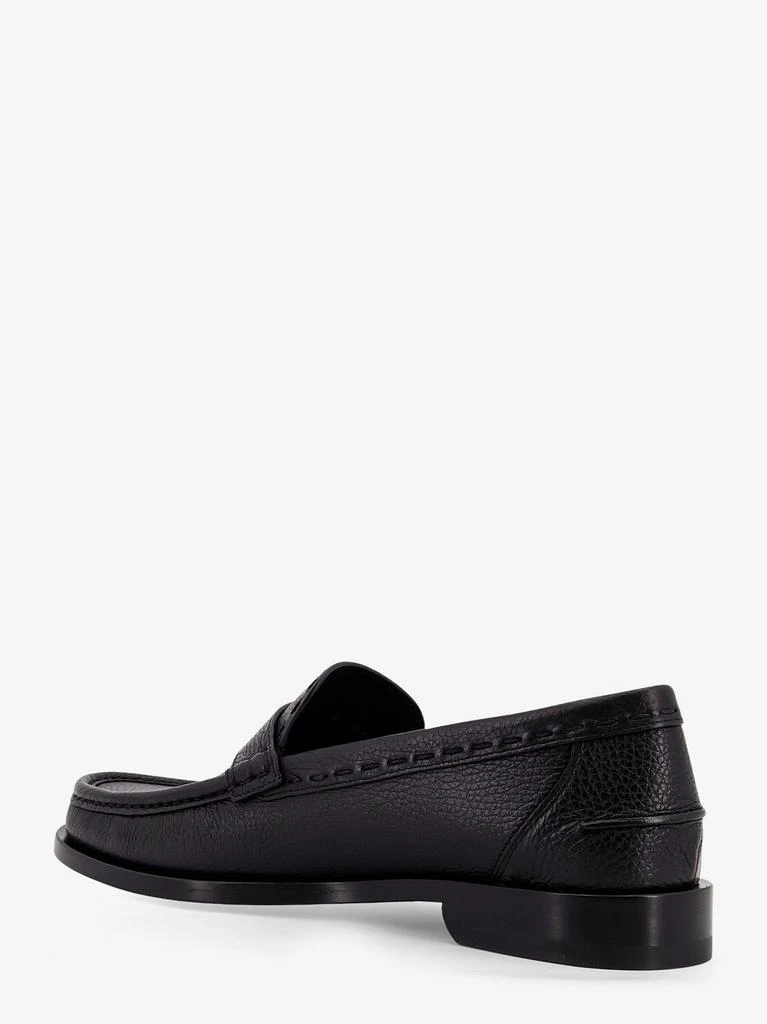 Fendi FF Metal leather loafers 4