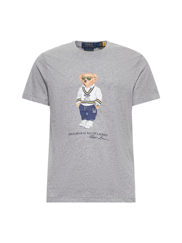 ■POLO RALPH LAUREN■ Custom Slim Fit Polo Bear Jersey T-Shi Custom Slim Fit Bear T-Shirt