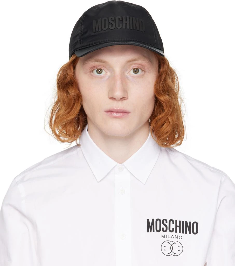 Moschino Baseball Cap Moschino Baseball Cap Double Cap Trucker Hat New Season | eBay main image 2