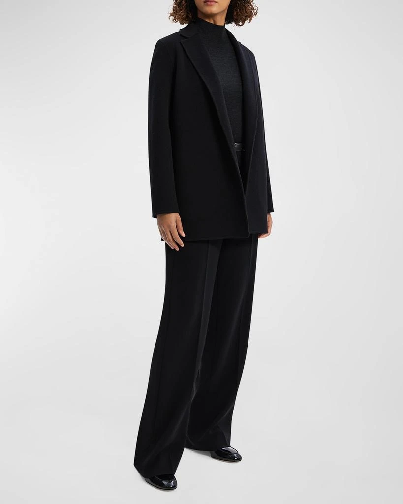 Theory Double Face Wool-Cashmere Coat 3