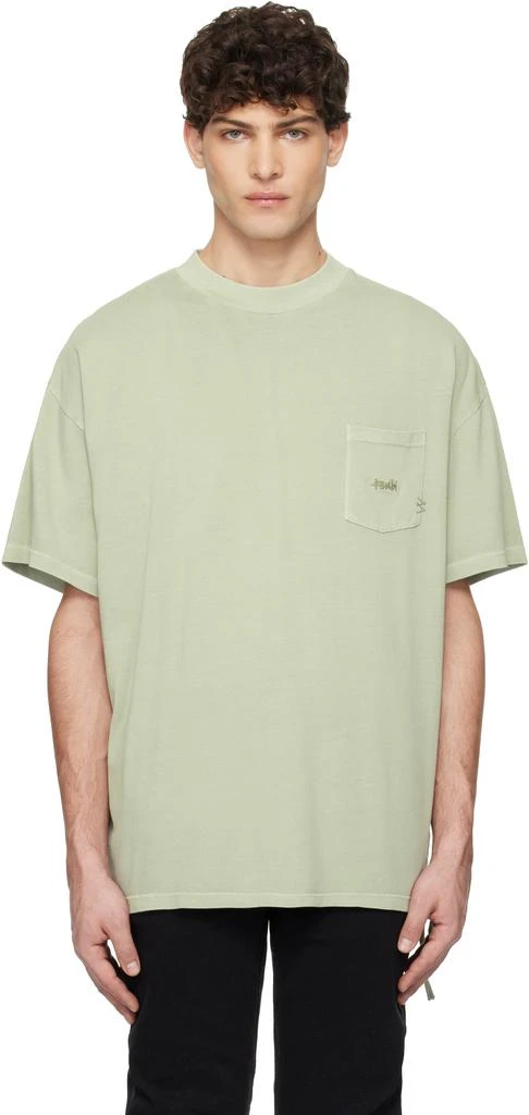 Ksubi Green Est Pocket T-shirt 1