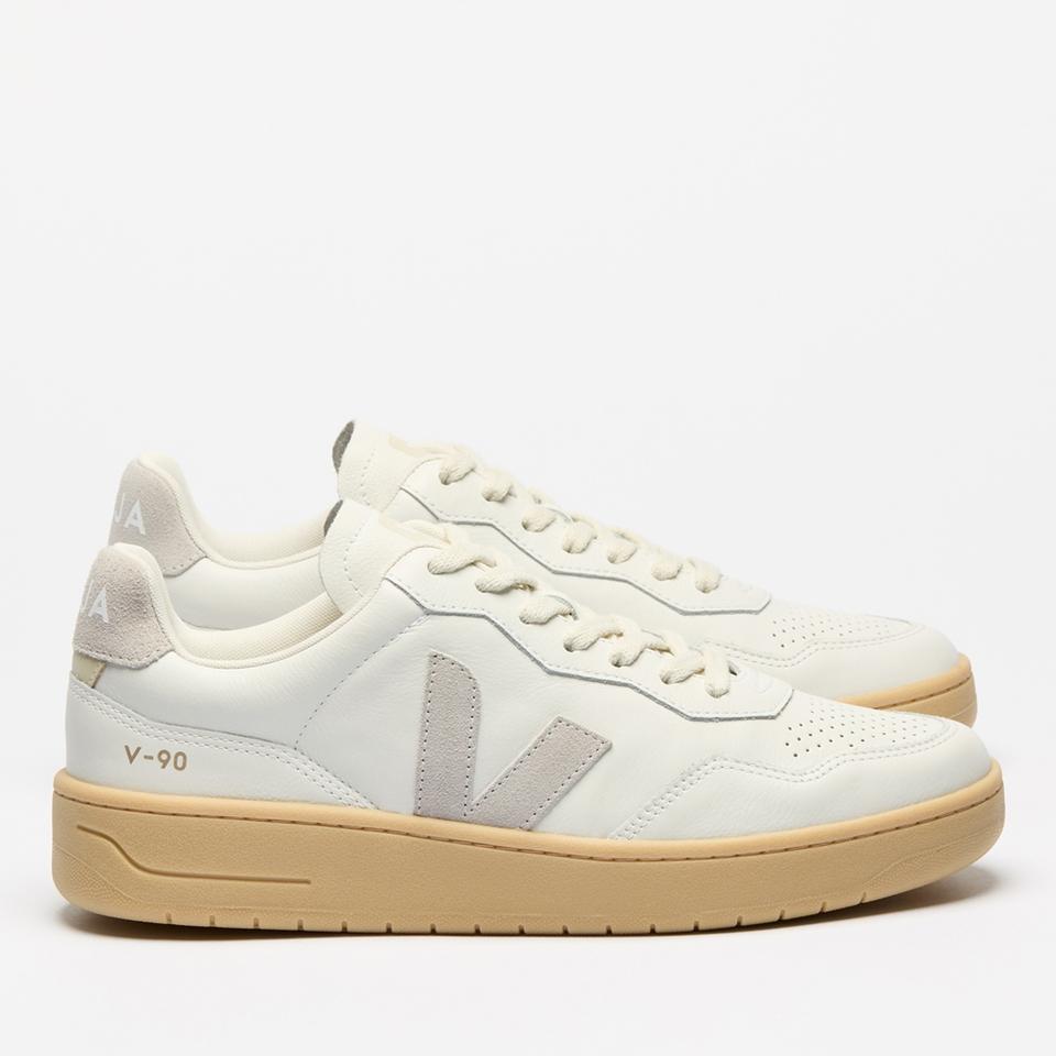 Veja VEJA MEN'S V-90 BASTILLE LEATHER TRAINERS