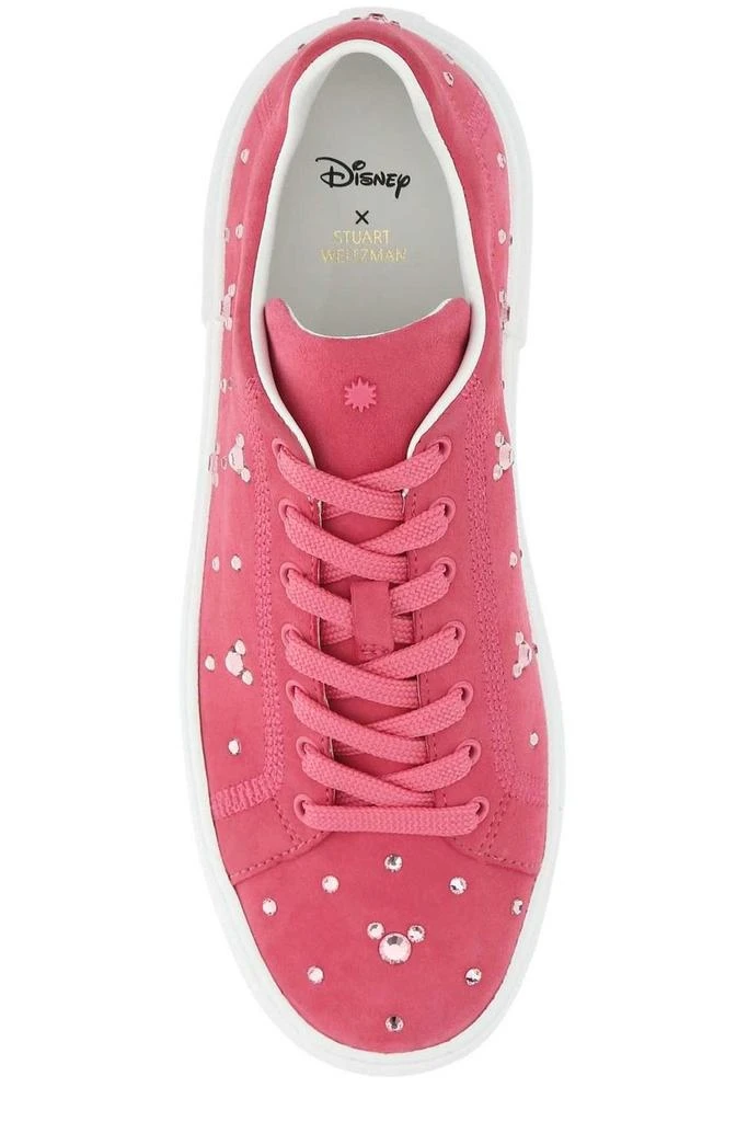 Stuart Weitzman Stuart Weitzman X Disney Crystal Embellished Low-Top Sneakers 3