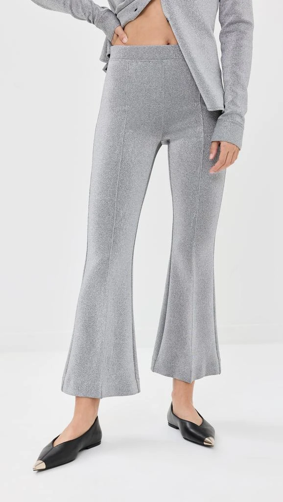 ROSETTA GETTY Pull-On Cropped Flare Pants 6