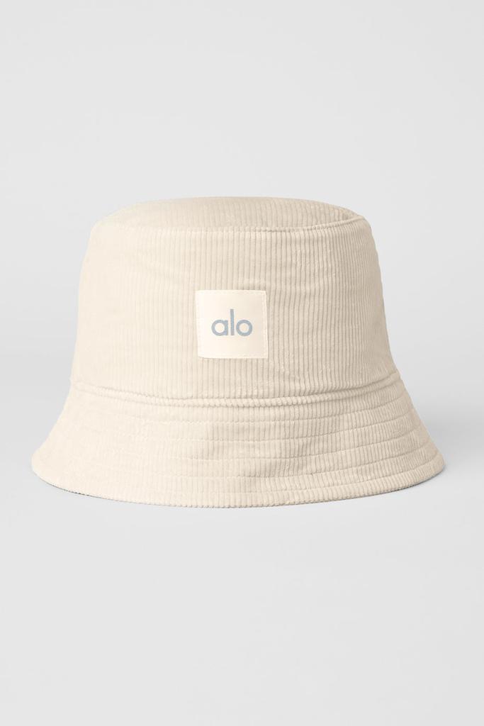 Alo Corduroy Neighborhood Bucket Hat - Bone - Hats - Compare