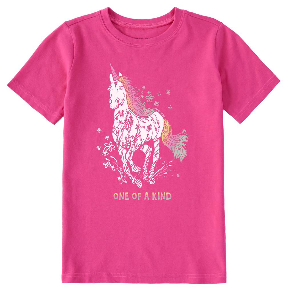 Life is Good Unique Unicorn Short Sleeve Crusher™ Tee (Toddler/Little Kids/Big Kids)