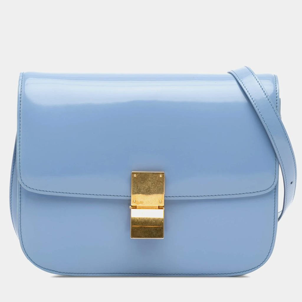 Celine Celine Blue Medium Calfskin Classic Box 1