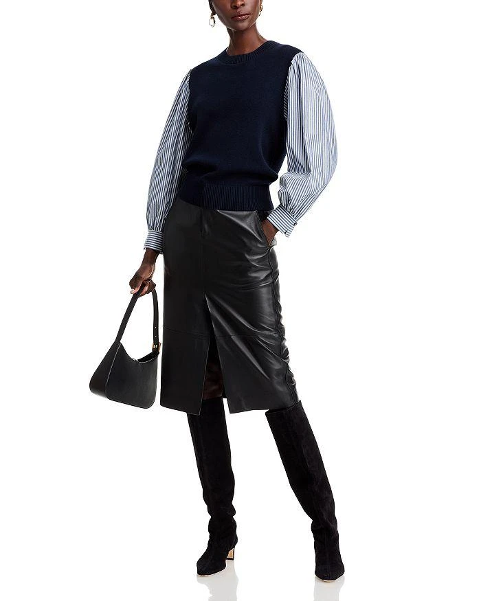 VANESSA BRUNO Elektra Layered Look Sweater 2