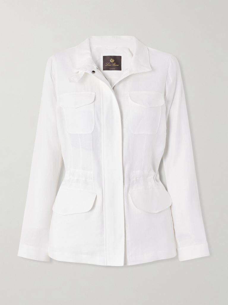 Loro Piana ホワイト テーラードジャケット 上品　素敵　格安 Loro Piana Traveller 亚麻夹克 - IT40 - Coats - Free Shipping