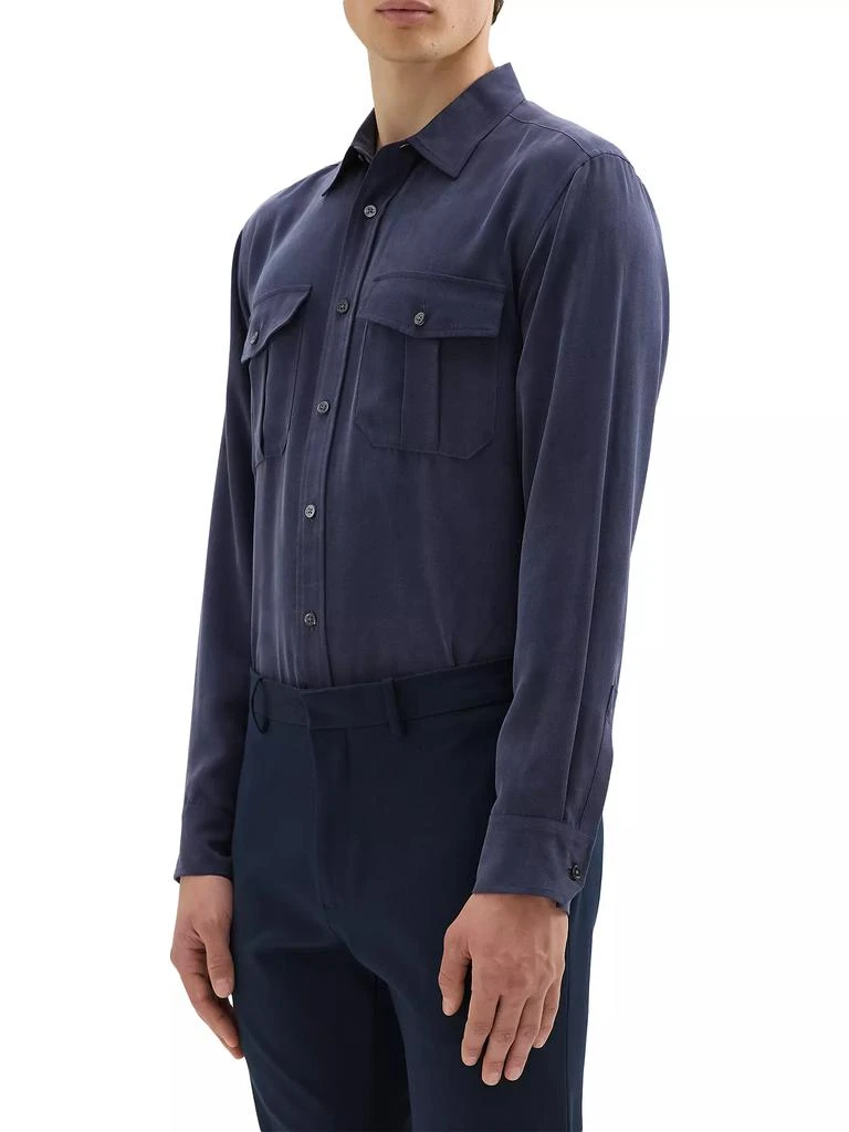 Theory Military Fluid Lyocell Shirt 2