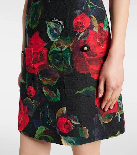 Dolce 
Gabbana Floral minidress 5