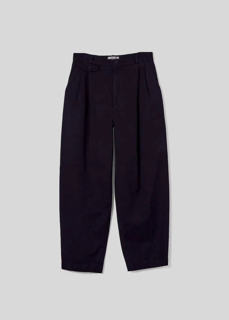 AGOLDE Becker Baggy Fit Chino Pants In Black 5