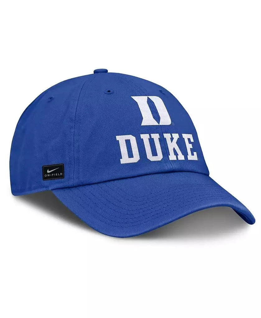 NIKE Men's Royal Duke Blue Devils 2025 Sideline Club Adjustable Hat 3