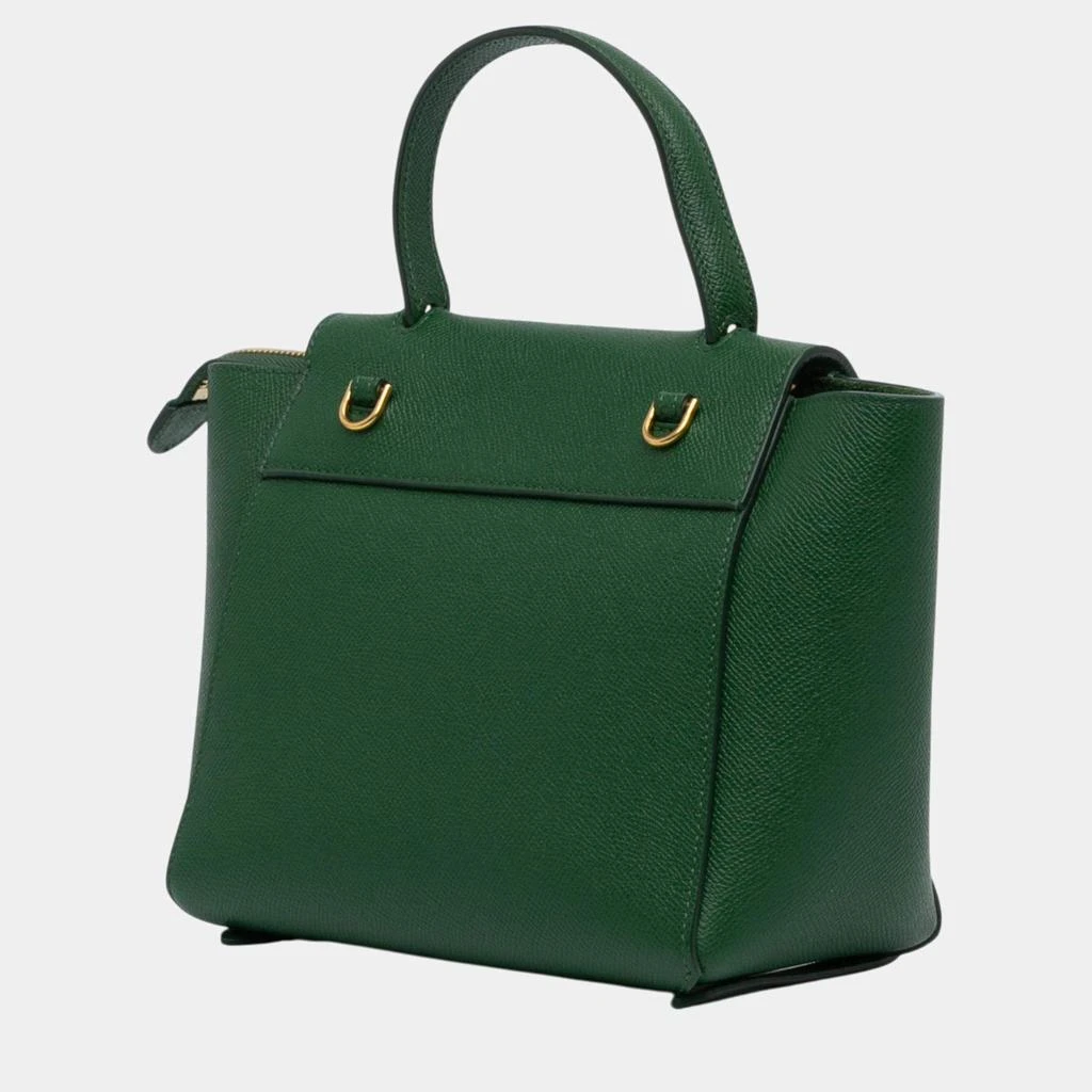 Celine Celine Green Leather Nano Belt Bag 2