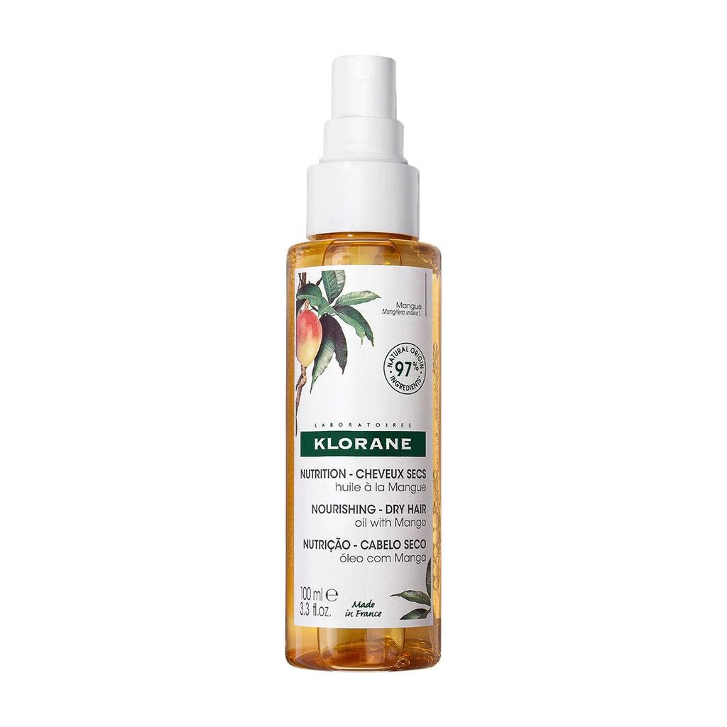 KLORANE Nourishing Dry Hair Oil With Mango 1