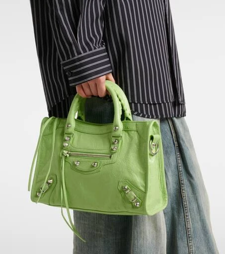 Balenciaga Le City Small leather tote bag 2