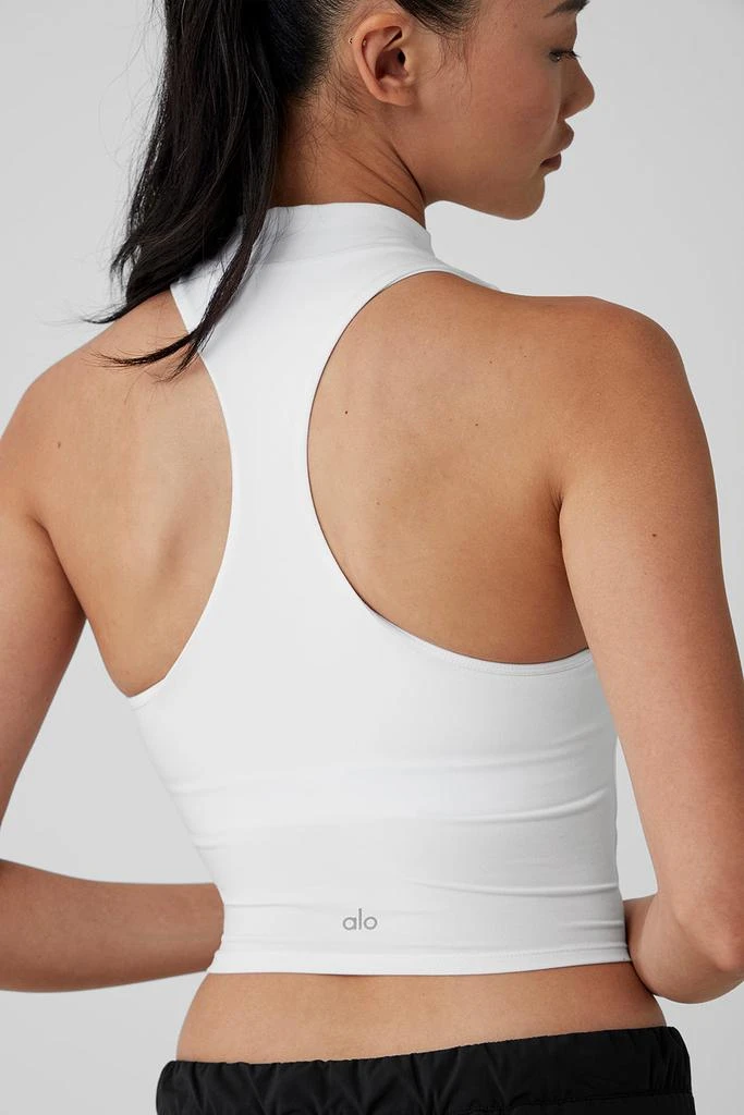 Alo Alosoft Top That Bra Tank - White 5