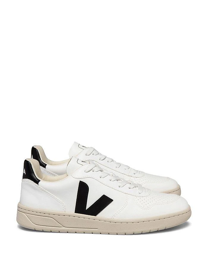 Veja Men's V-10 Lace Up Leather Sneakers 1