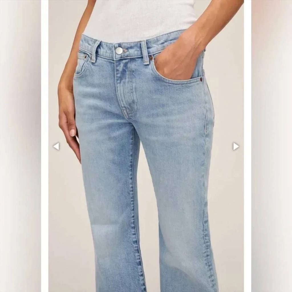 MARISSA WEBB Low Rider Vintage Cropped Denim Jeans In Blue 3