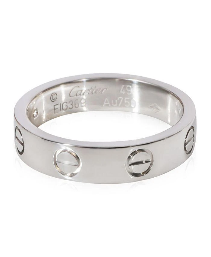 Cartier Love 18K White Gold Wedding Band 1