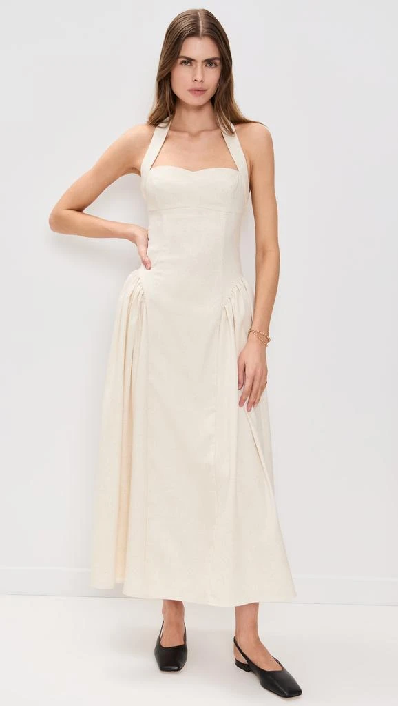 Line & Dot Greta Halter Maxi Dress 6