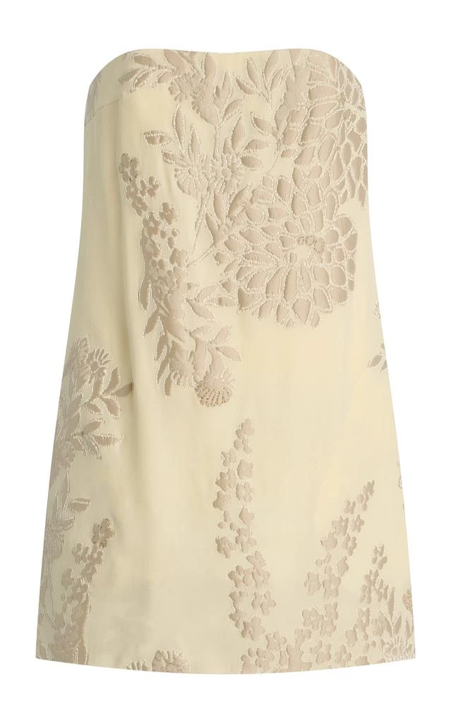 DELPOZO DELPOZO - Exclusive Silk-Blend Jacquard Mini Dress - Print - FR 40 - Moda Operandi 1