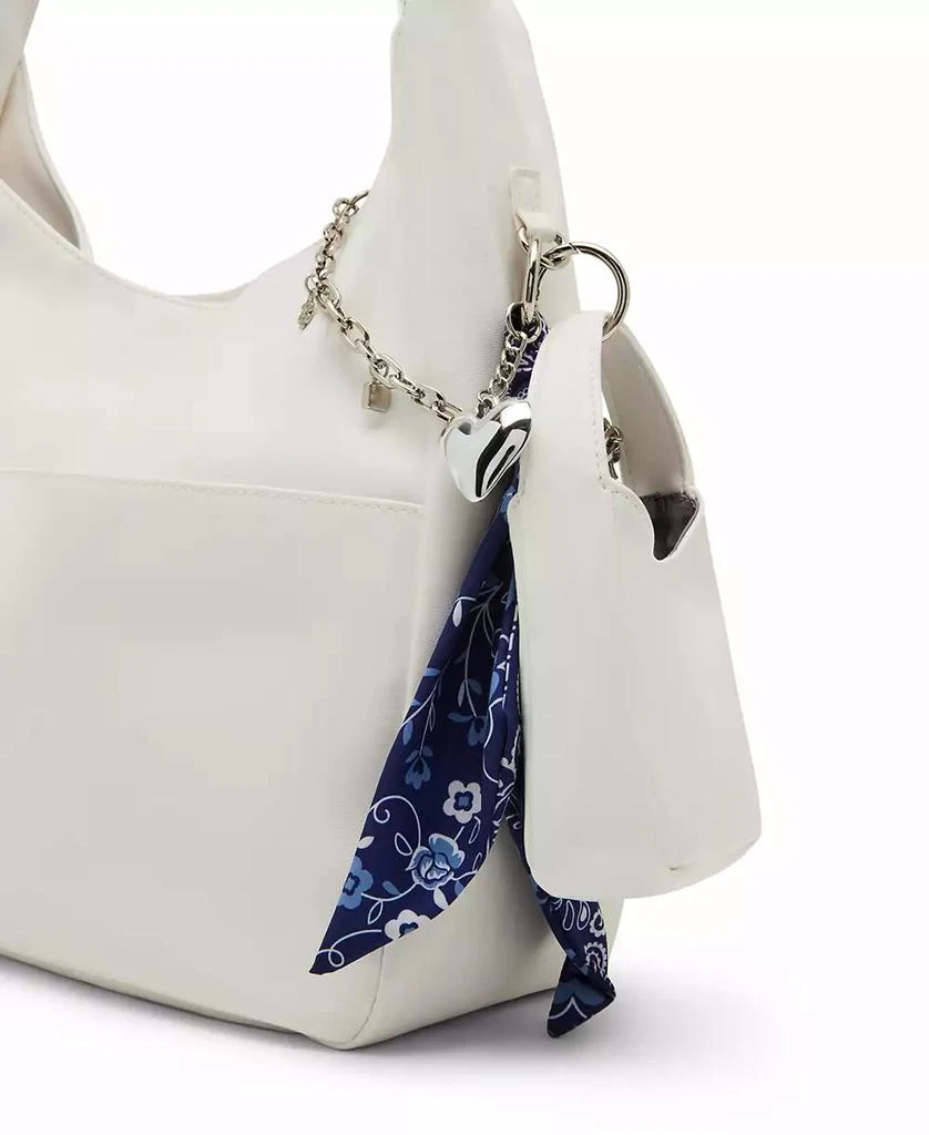 Madden Girl Medium Leather Hobo Bag 6