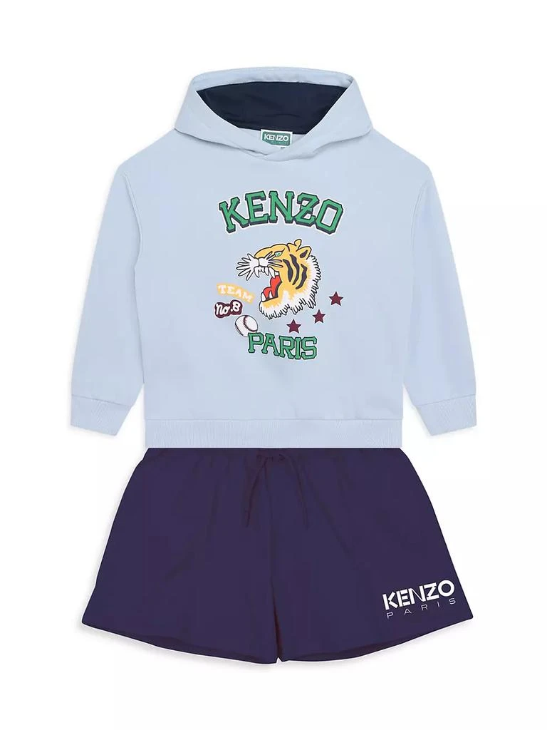 Kenzo Little Boy's &amp; Boy's Logo Hooded Sweatshirt 2