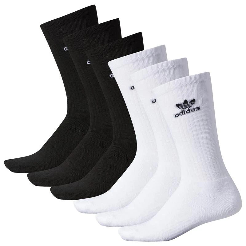 Adidas adidas Originals Trefoil 6 Pack Crew Socks - Men's 1