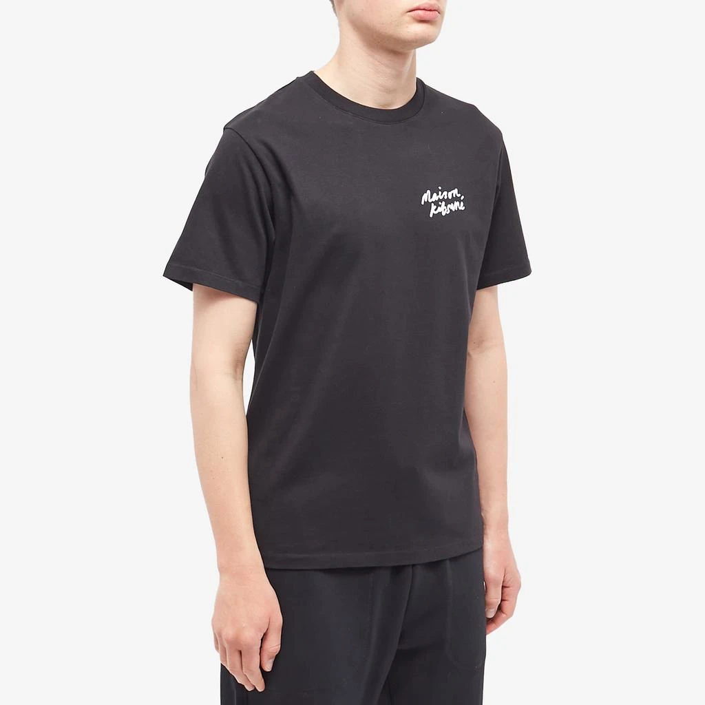 Maison Kitsune Maison Kitsune Mini Handwriting Classic T-Shirt 2