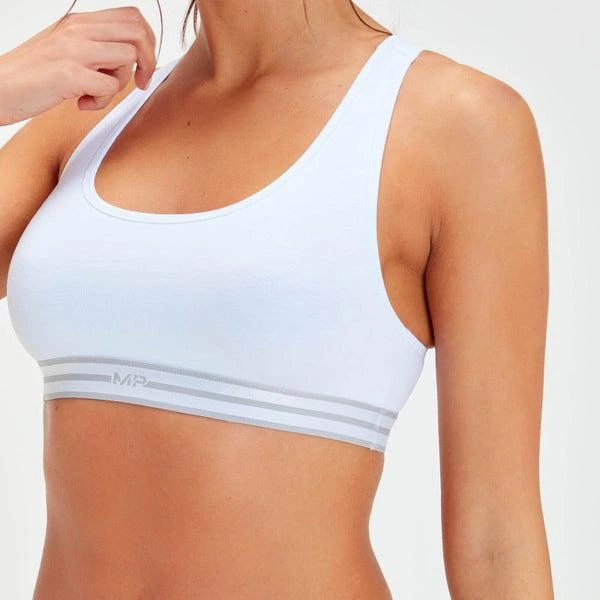 MP MP Women's Bralette & Hipster Set (2 Pack) - White 4