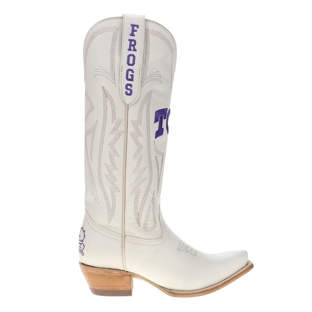 Gameday Boots Texas Christian University Gameday Embroidered Snip Toe Cowboy Boots 1