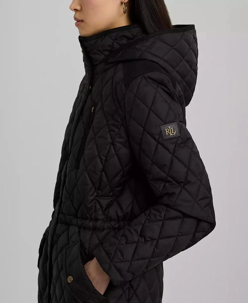 Lauren Ralph Lauren Petite Hooded Quilted Anorak Coat 4