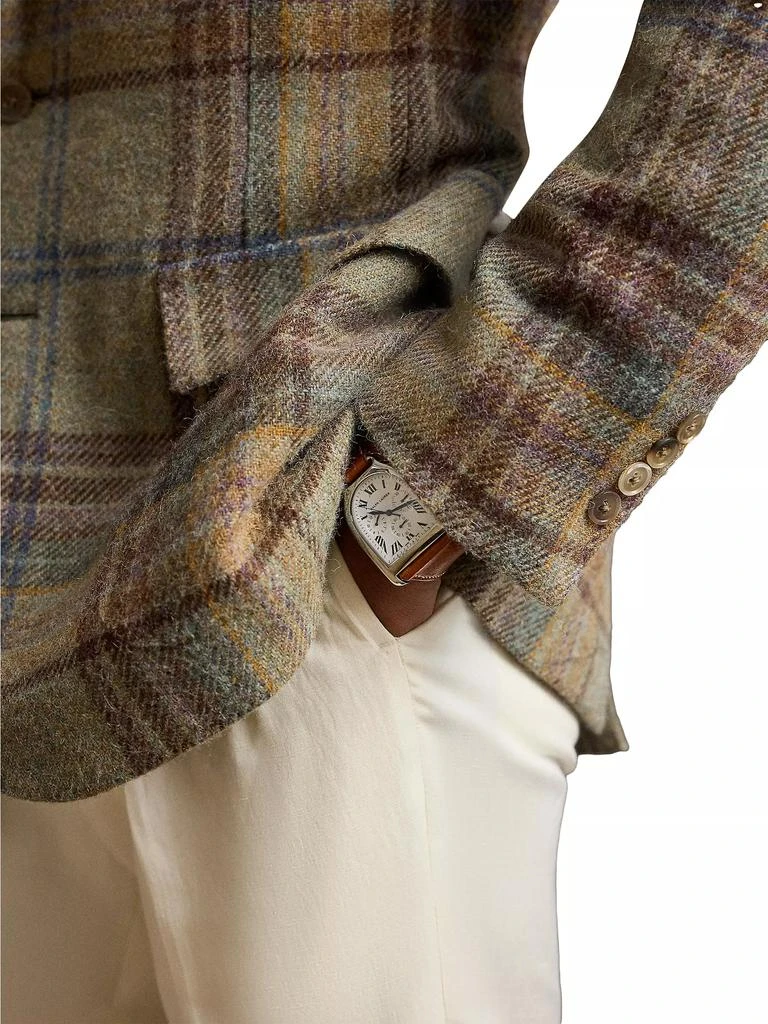 Ralph Lauren Kent Hand-Tailored Plaid Wool Sportcoat 8
