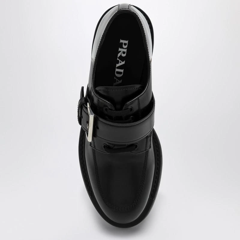 Prada Black lace-up with strap 3