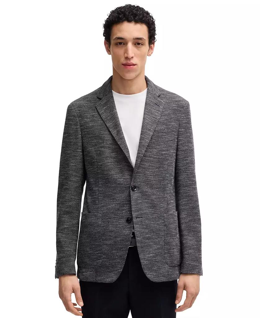 Hugo Boss Men's Micro-Patterned Slim-Fit Blazer