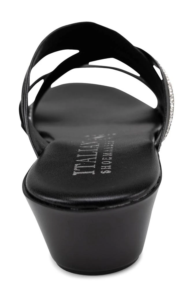 Italian Shoemakers Hollis Wedge Slide Sandal 3