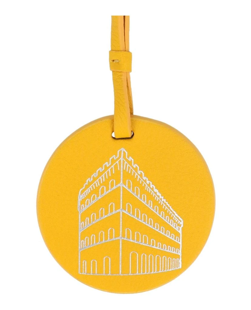 Salvatore Ferragamo Embossed Palazzo Spini Feroni Leather Charm 3