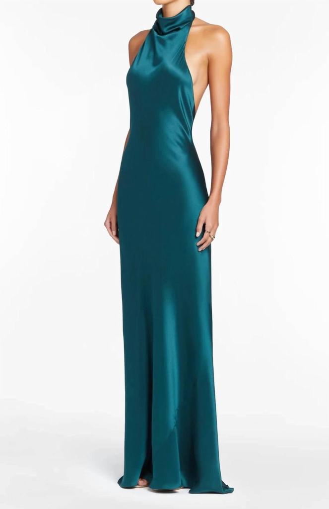 Amanda Uprichard Amanda Uprichard - Rainier Cowl Halter Gown