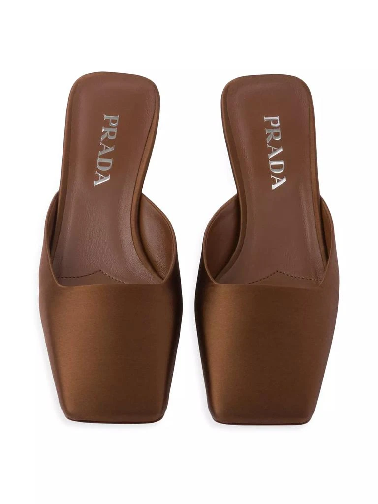 Prada Satin Mules 3