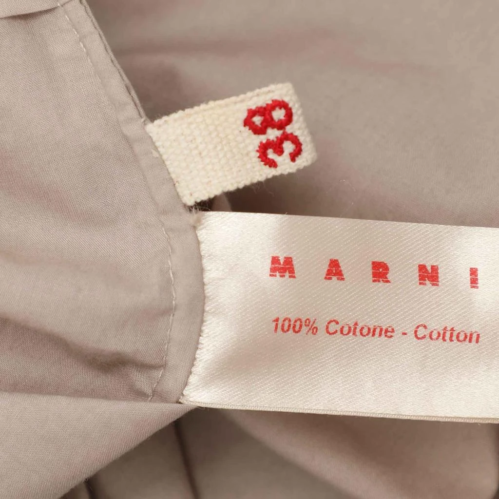 Marni Marni Grey Cotton Full Sleeve Top S 5
