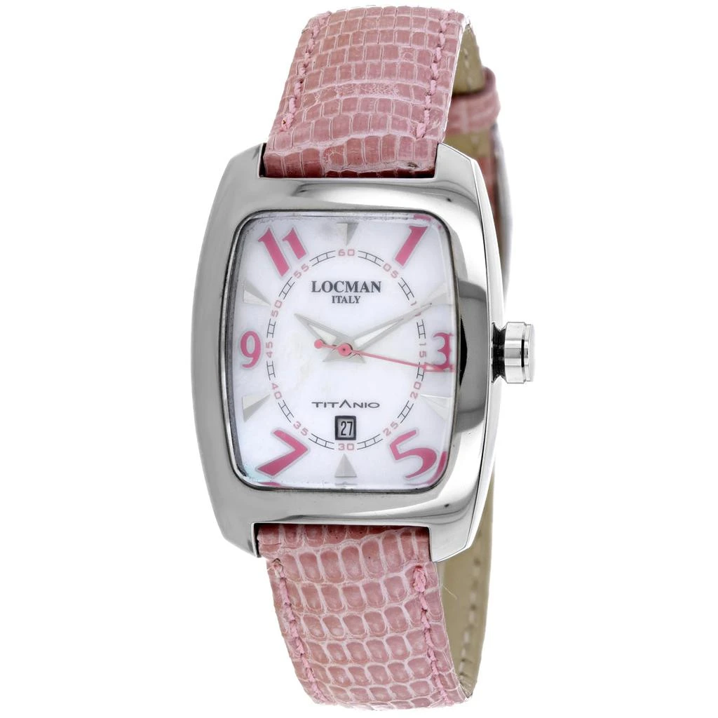 Locman Women's Classic White Dial Watch 1