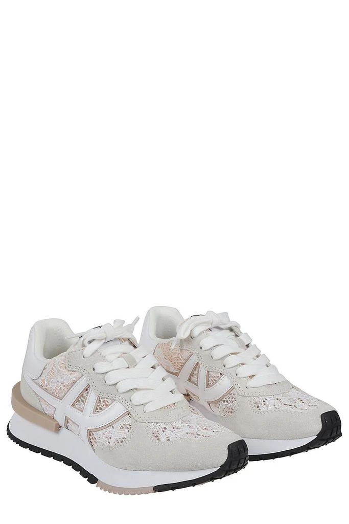 Ash Ash Almond Toe Lace-Up Sneakers 4