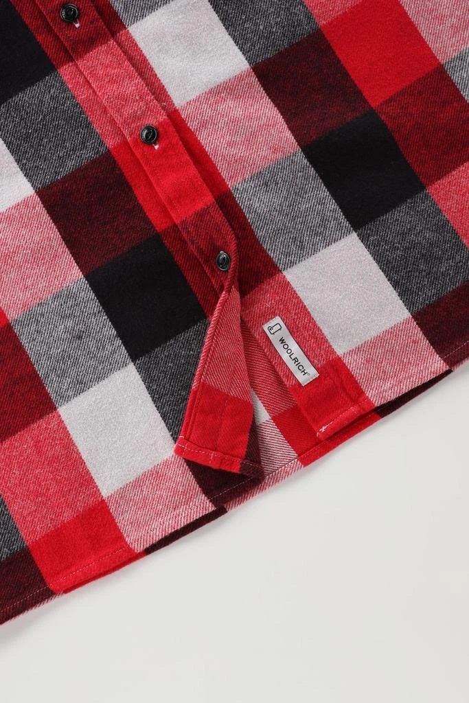 Woolrich Buffalo Check Boyfriend Flannel Shirt - Women - Red 3