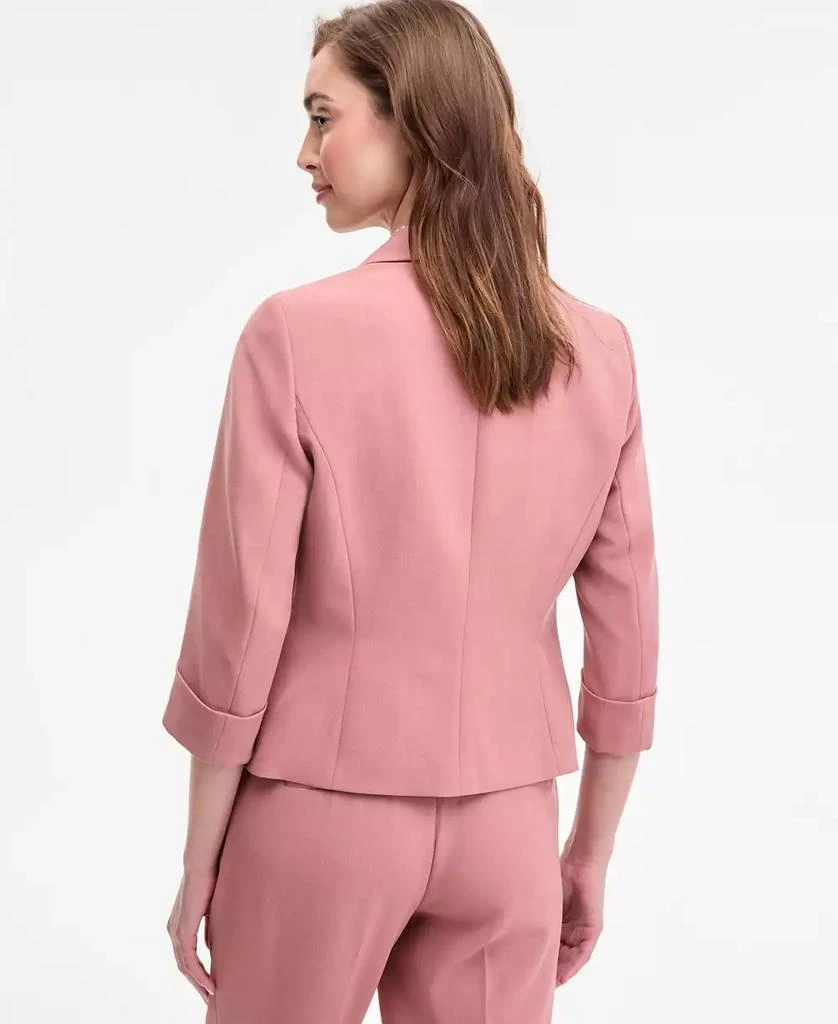 Kasper Women
s 3/4-Sleeve Shawl-Collar Blazer, Regular 
Petite 4