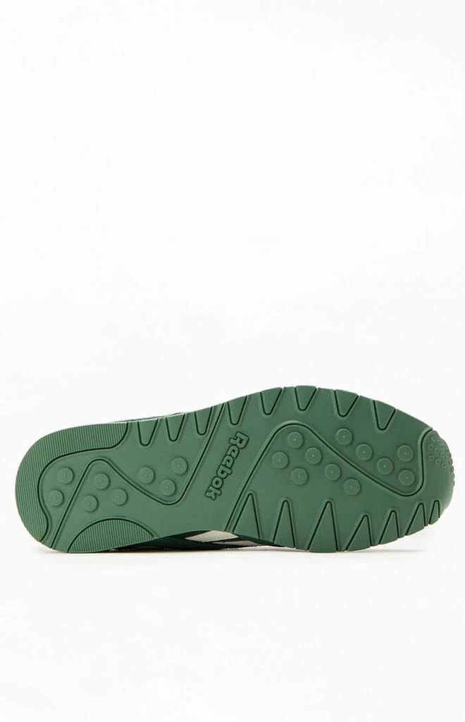 Reebok Green Classic Nylon Vintage Suede Shoes 4